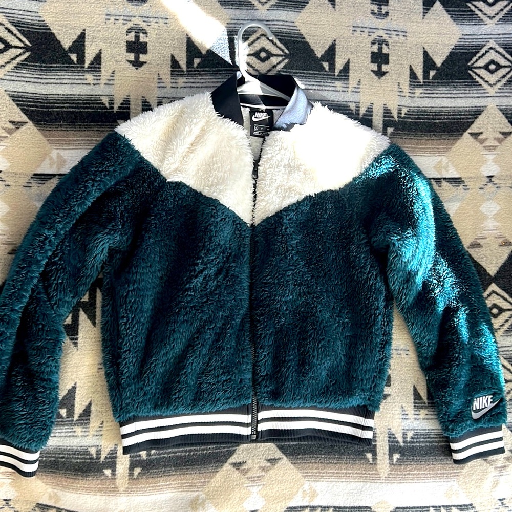 Sherpa bomber jacket